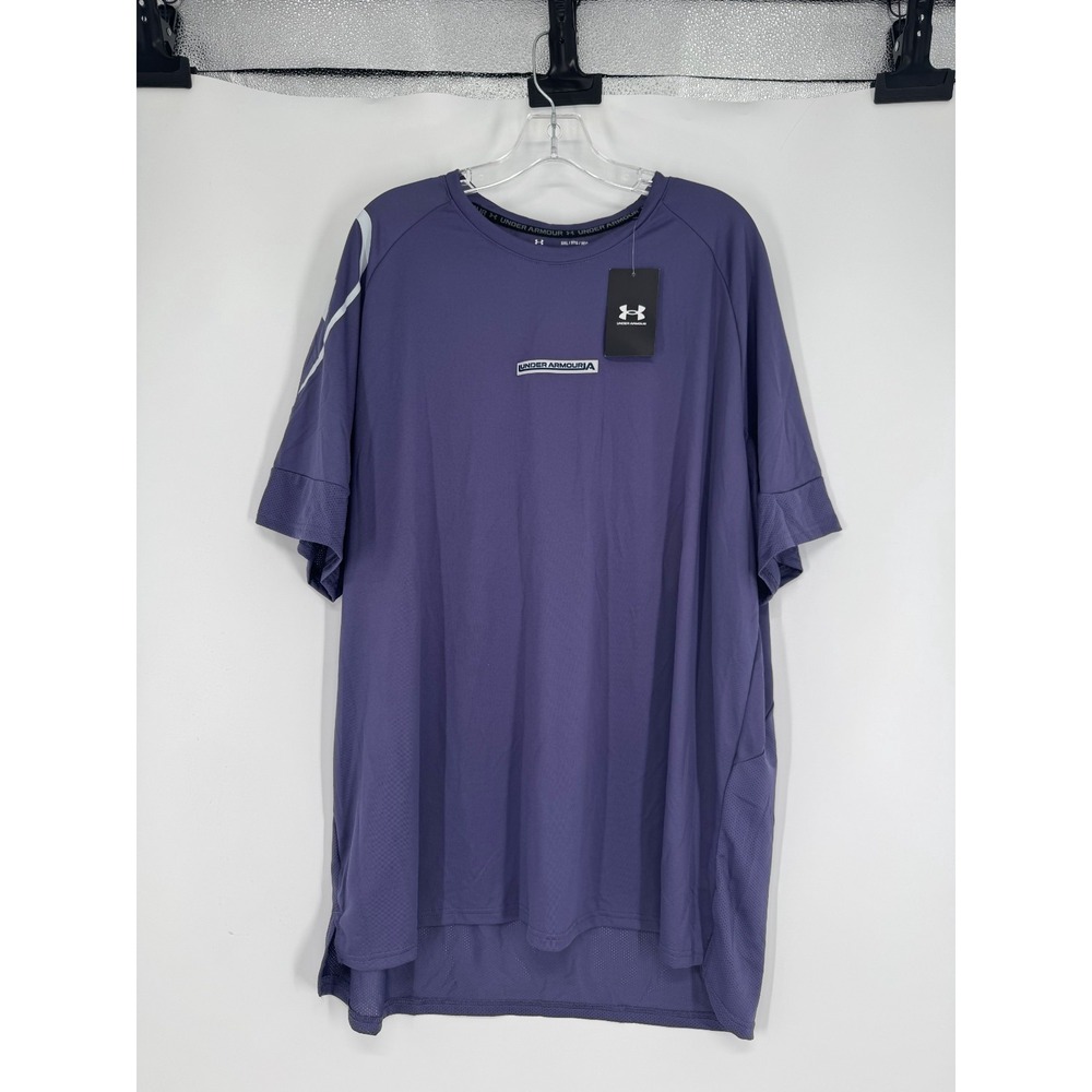Under Armour Performance‎ T Shirt Mens 3XL Tee Short Sleeve Stretch Loose Fit